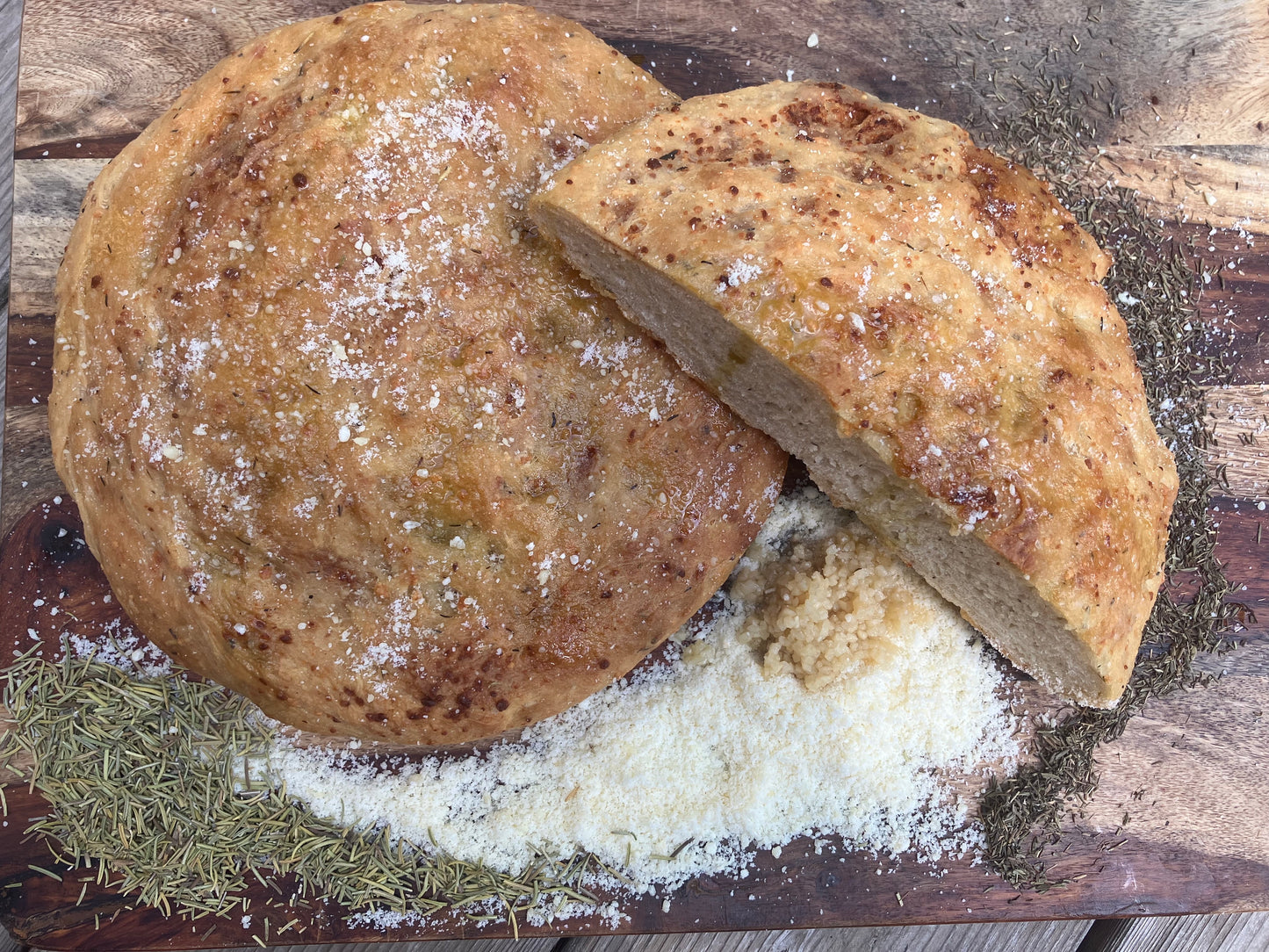 Parmesan Herb Focaccia