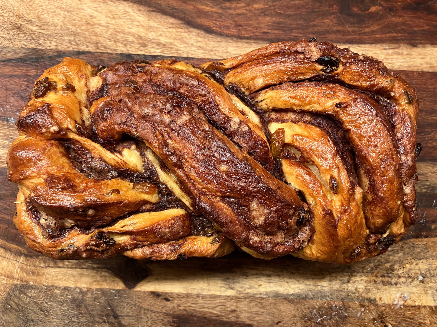 Cinnamon Raisin Swirl Bread