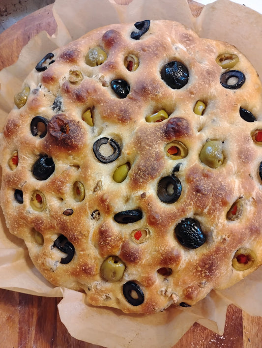 Tuscan Olive Focaccia